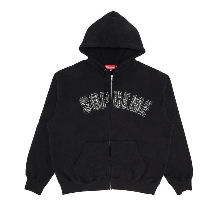 Supreme x B.B. Simon Zip Up Hoodie Black