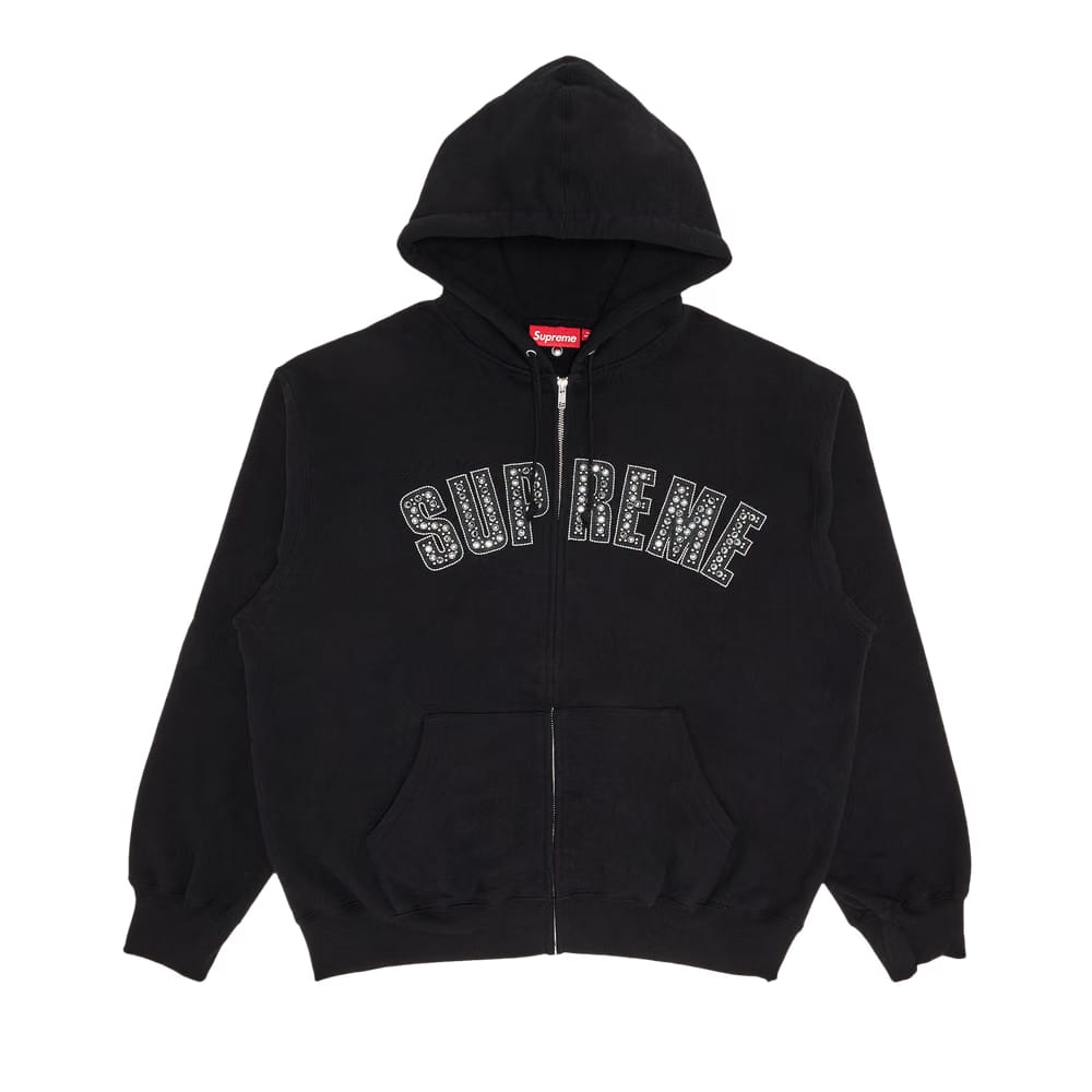 Supreme x B.B. Simon Zip Up Hoodie Black