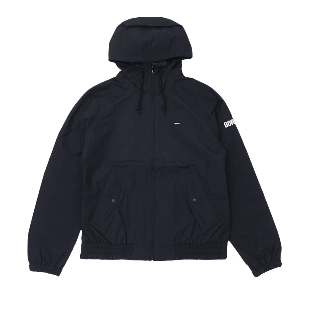Supreme GORE-TEX Hooded Harrington Jacket Black