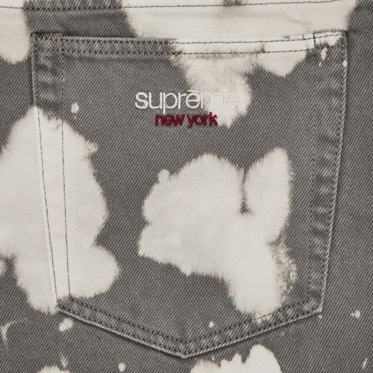 Supreme Baggy Jean Bleached
