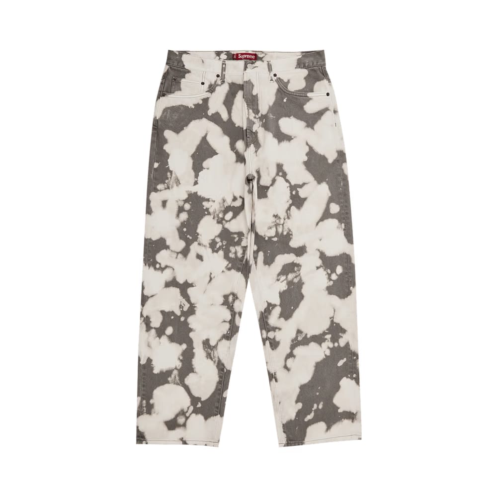 Supreme Baggy Jean Bleached