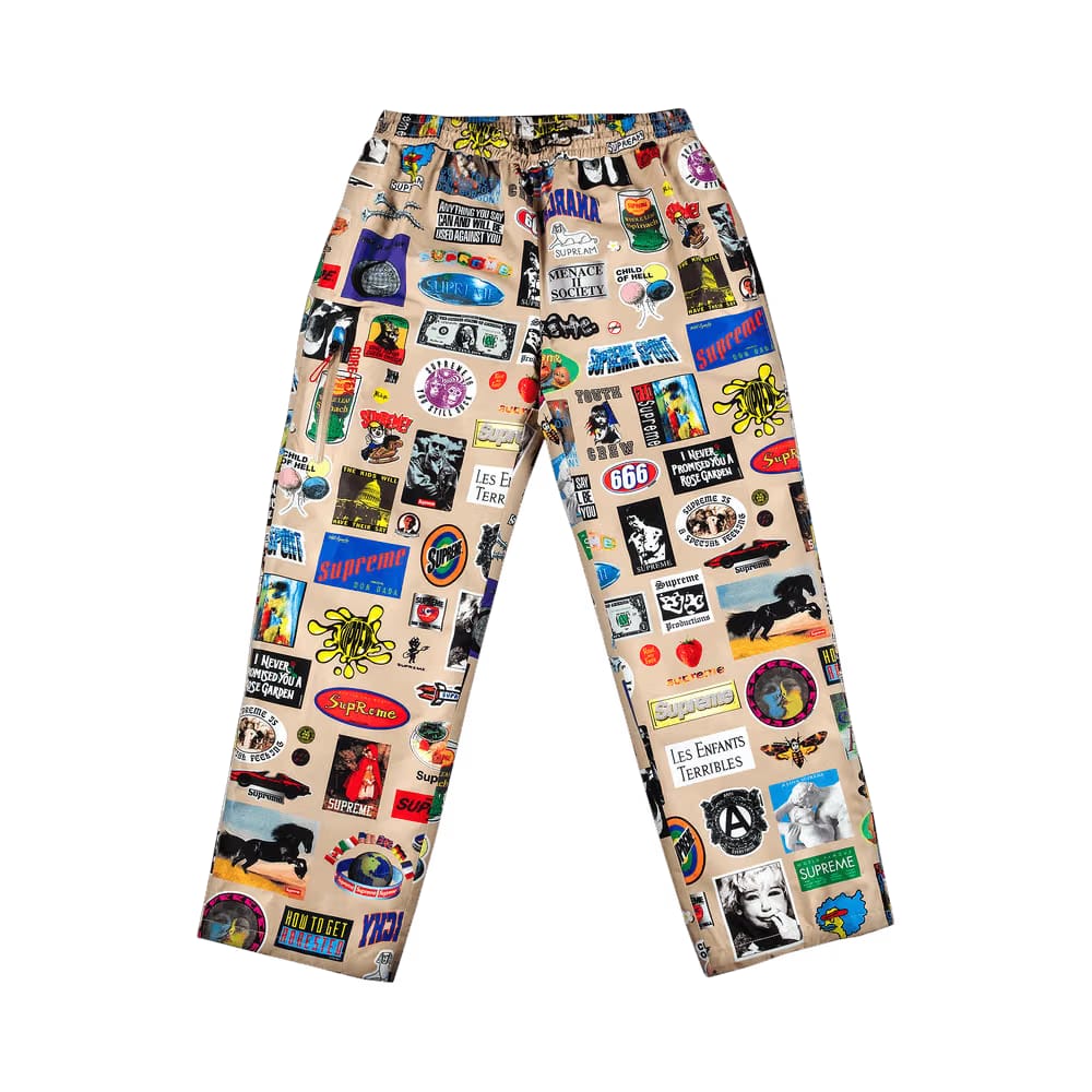 Supreme GORE-TEX Stickers Pant Tan