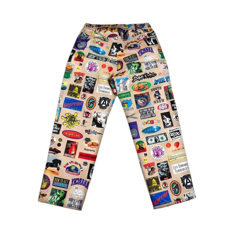 Supreme GORE-TEX Stickers Pant Tan