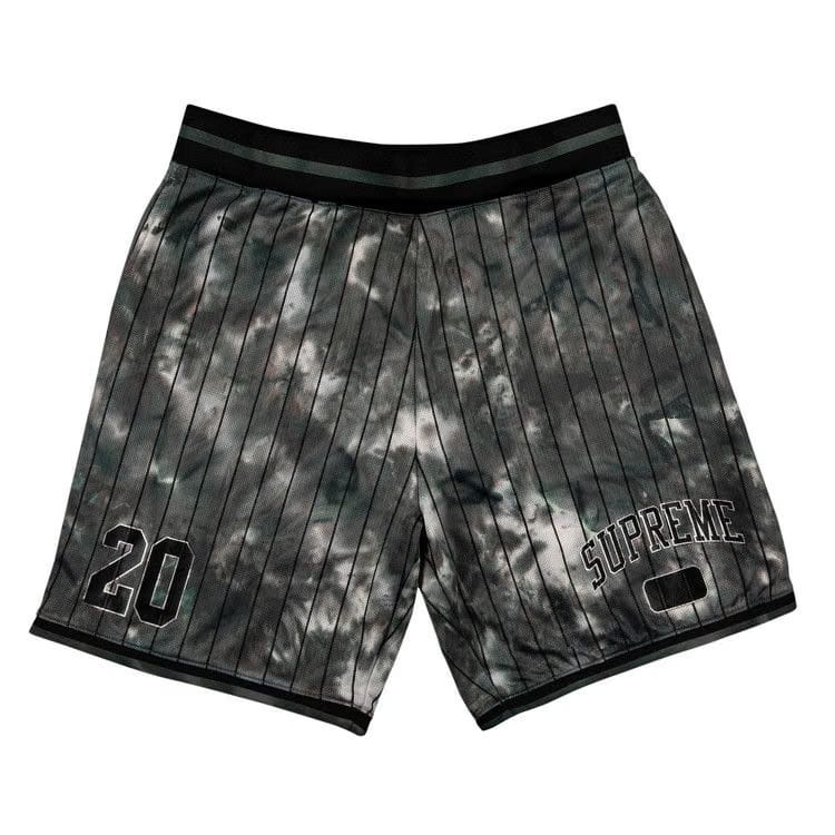 Supreme Dyed Basketball Shorts Black
