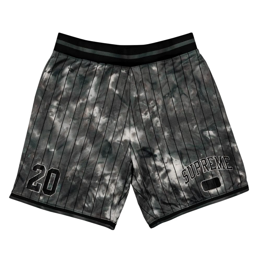 Supreme Dyed Basketball Shorts Black