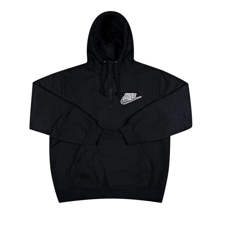 Supreme x Nike Half Zip Hoodie Black