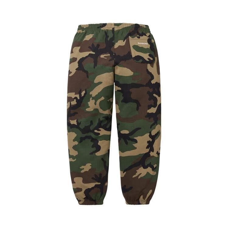Supreme S Logo Sweatpant Woodland Camo