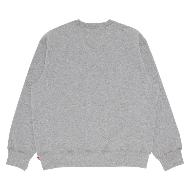 Supreme Box Logo Crewneck Heather Grey