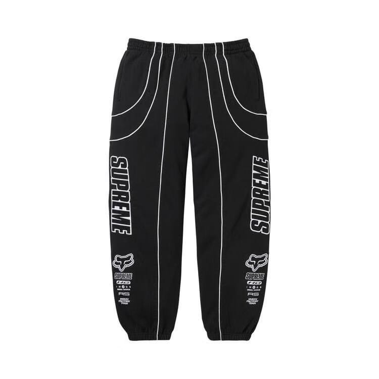 Supreme x Fox Racing Sweatpant Black