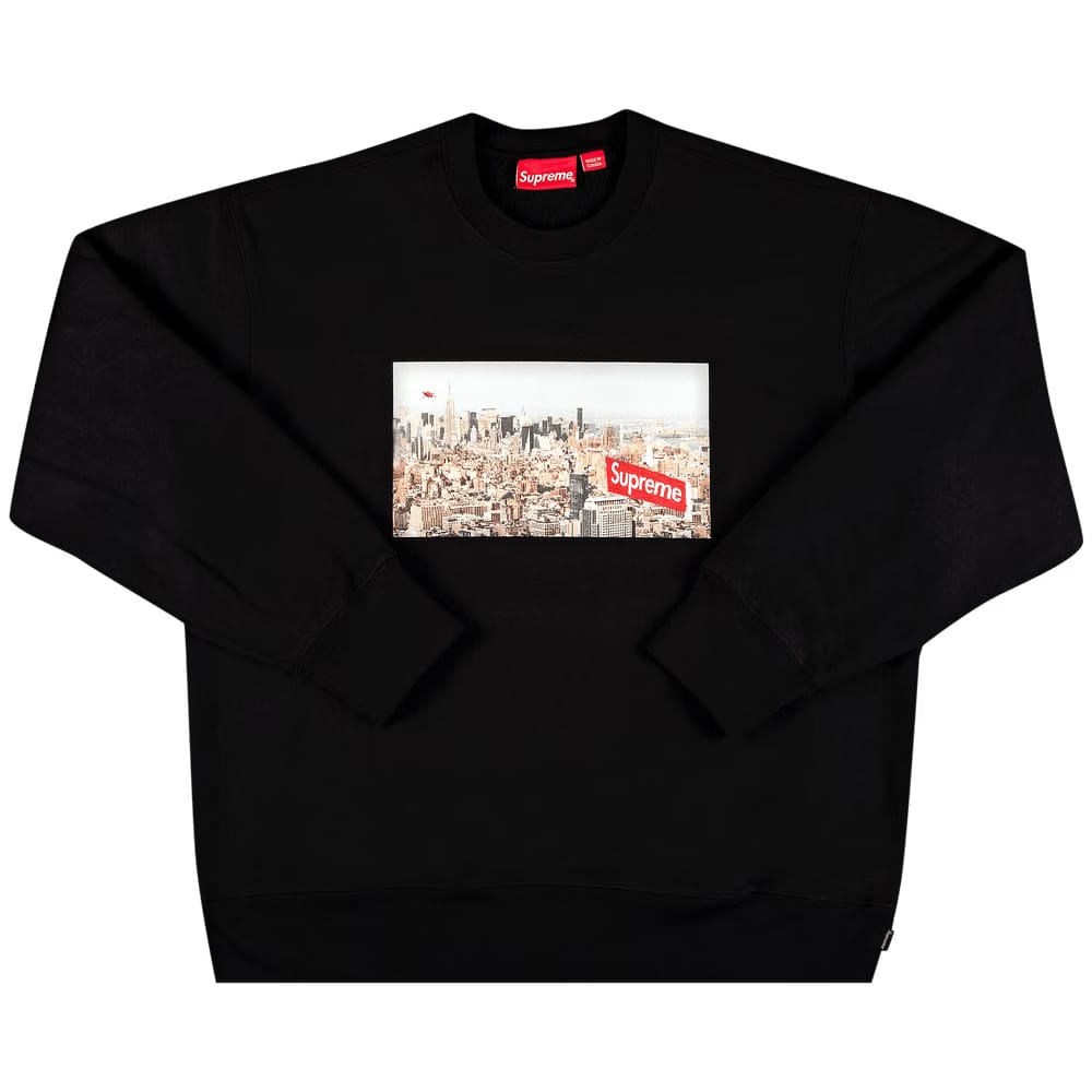 Supreme Aerial Crewneck Black