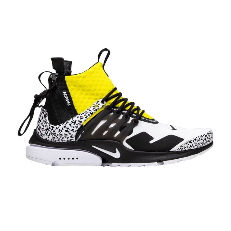 Nike Air Presto Mid Acronym Dynamic Yellow
