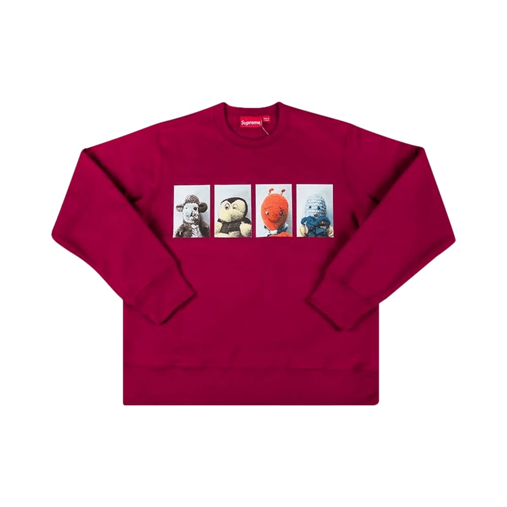 Supreme Mike Kelley Ahh...Youth! Crewneck Sweatshirt Magenta