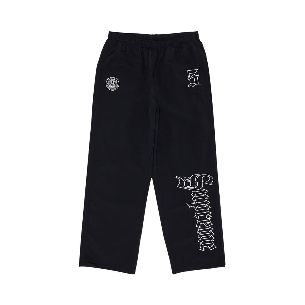 Supreme Old English Track Pant Black