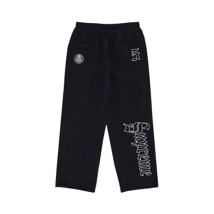 Supreme Old English Track Pant Black