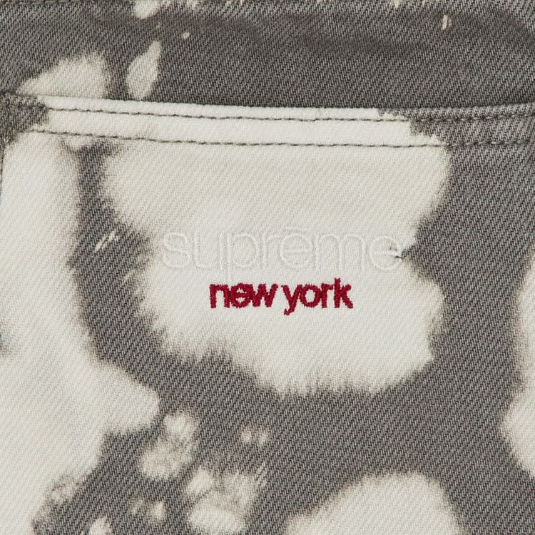 Supreme Baggy Denim Shorts Bleached