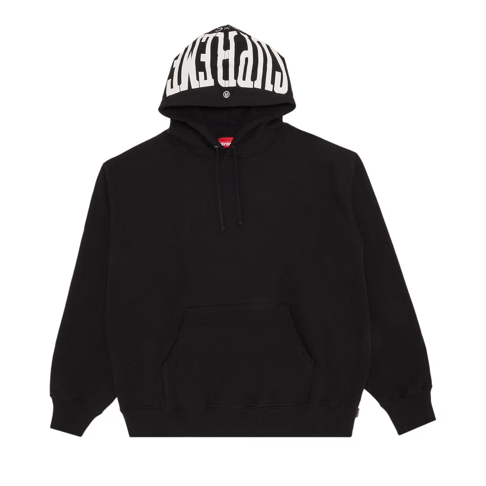Supreme Warm Up Hoodie Black
