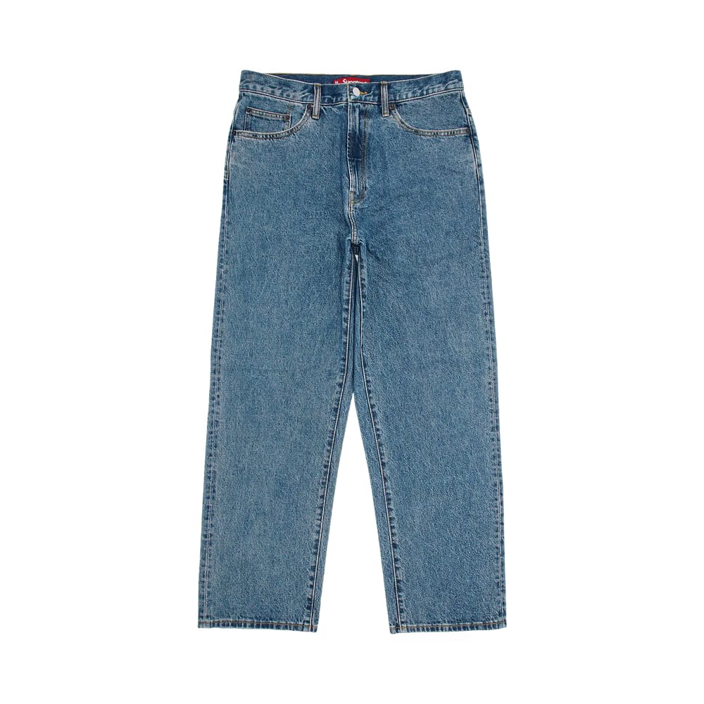 Supreme Baggy Jean Washed Indigo