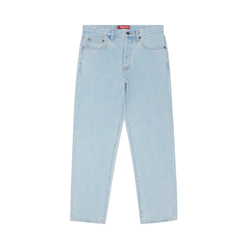 Supreme Regular Jean Washed Blue
