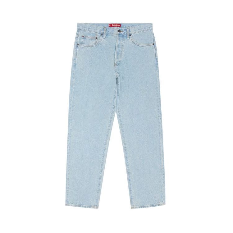 Supreme Regular Jean Washed Blue
