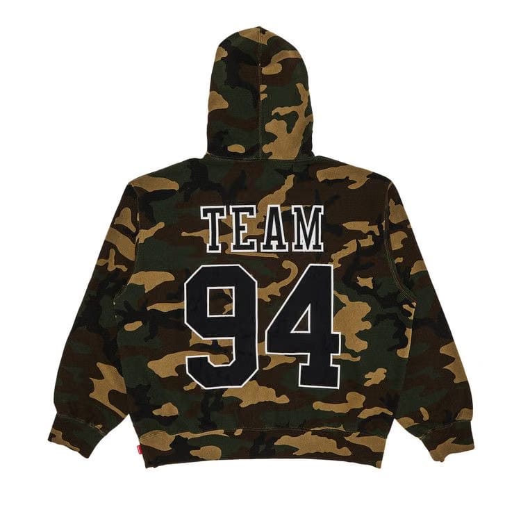 Supreme Team 94 Hoodie Woodland Camo