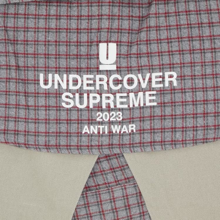 Supreme x UNDERCOVER Layered Jean Washed Grey