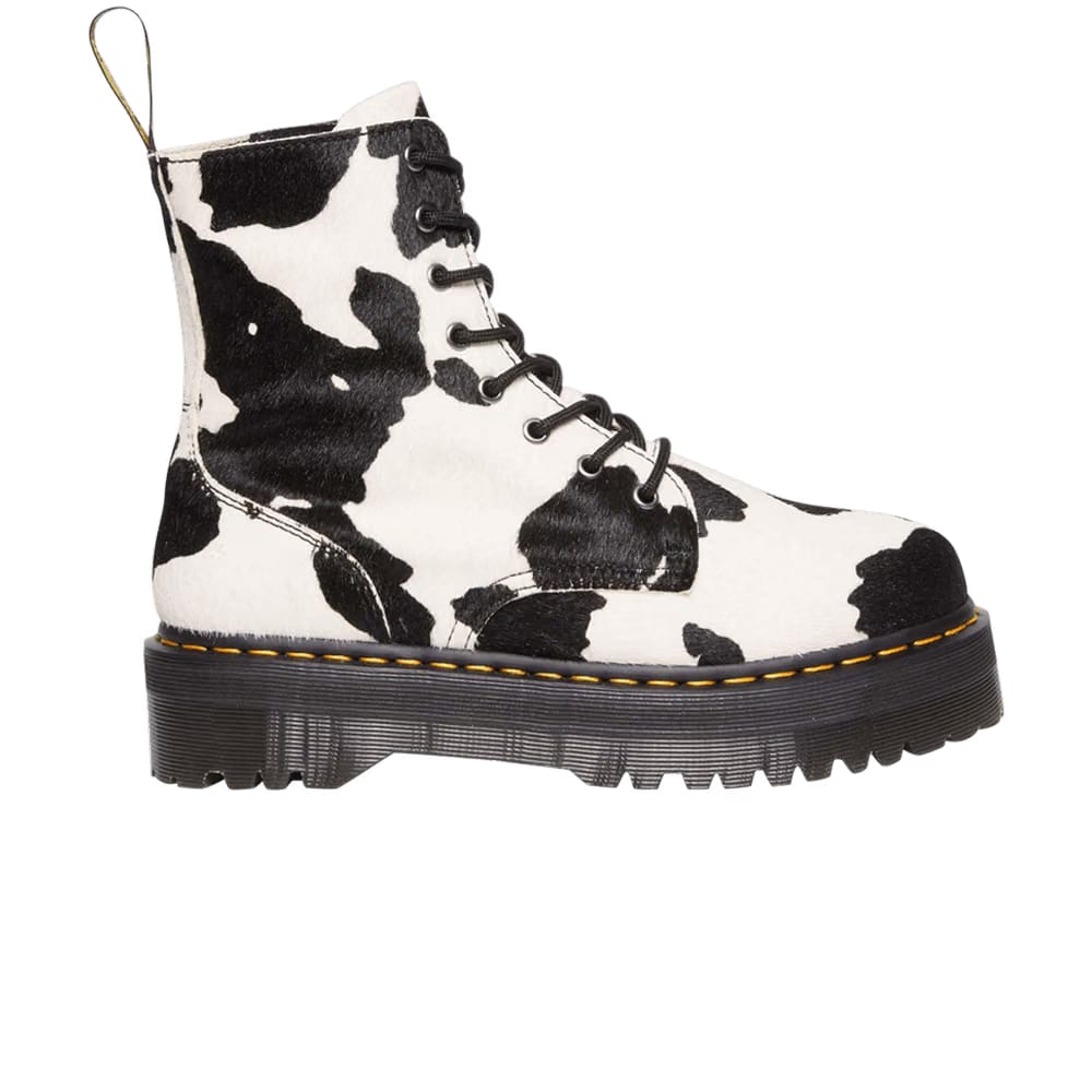 Dr. Martens Jadon Boot Hair-On Platform Boot Cow Print