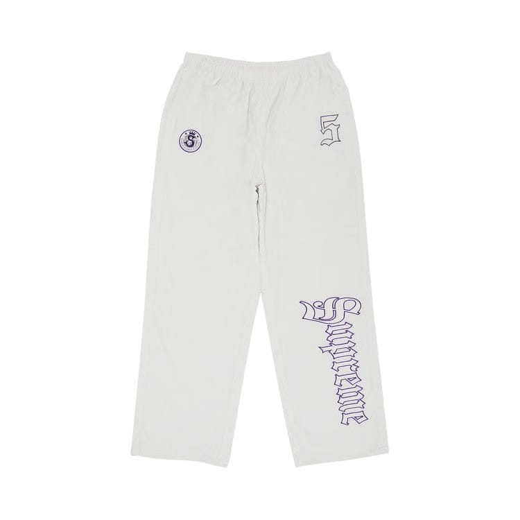 Supreme Old English Track Pant White