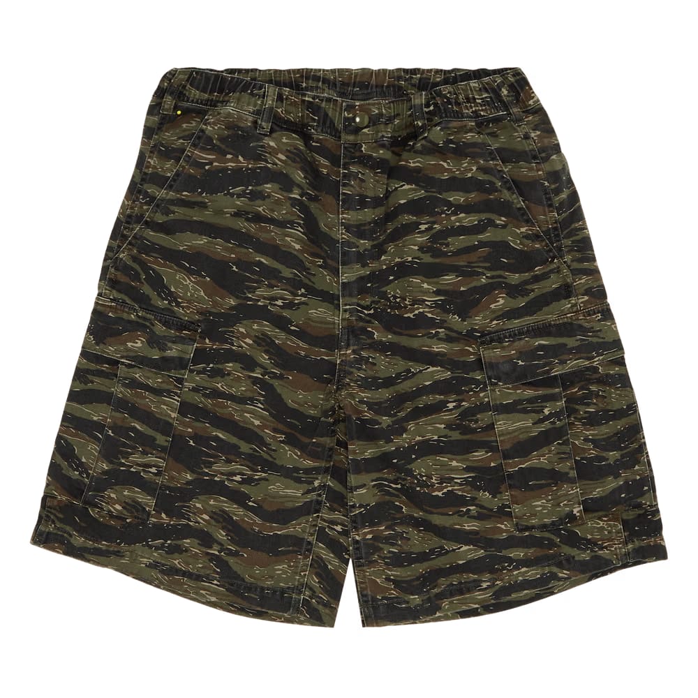 Supreme Cargo Shorts Olive Tiger Camo
