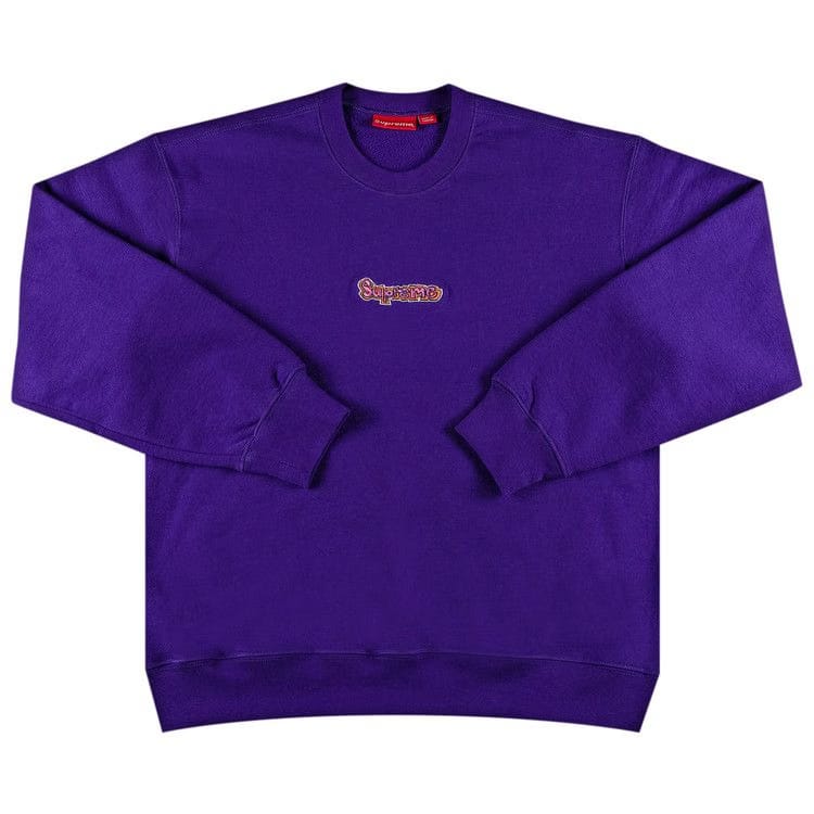 Supreme Gonz Logo Crewneck Purple