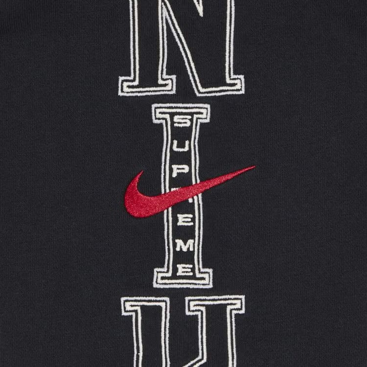 Supreme x Nike Hoodie Black
