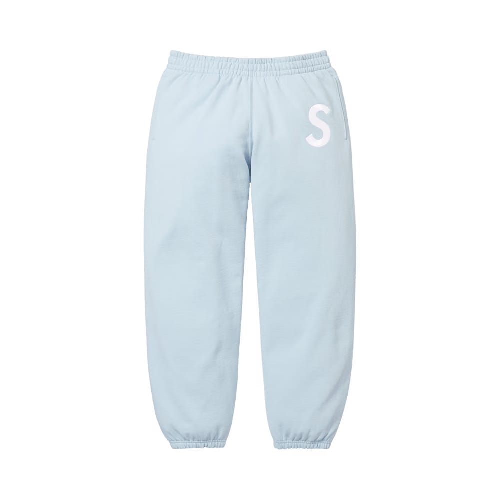 Supreme S Logo Sweatpant Light Blue
