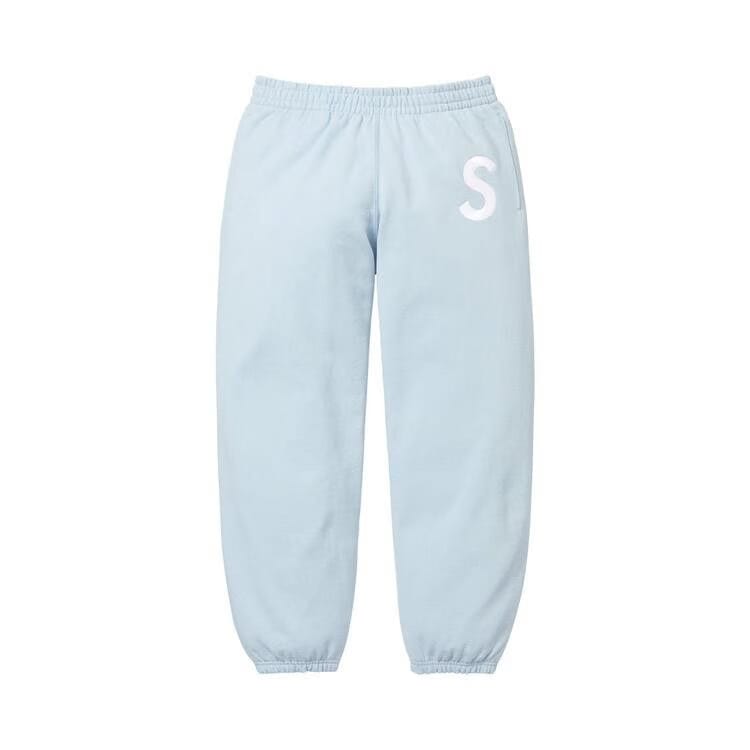Supreme S Logo Sweatpant Light Blue