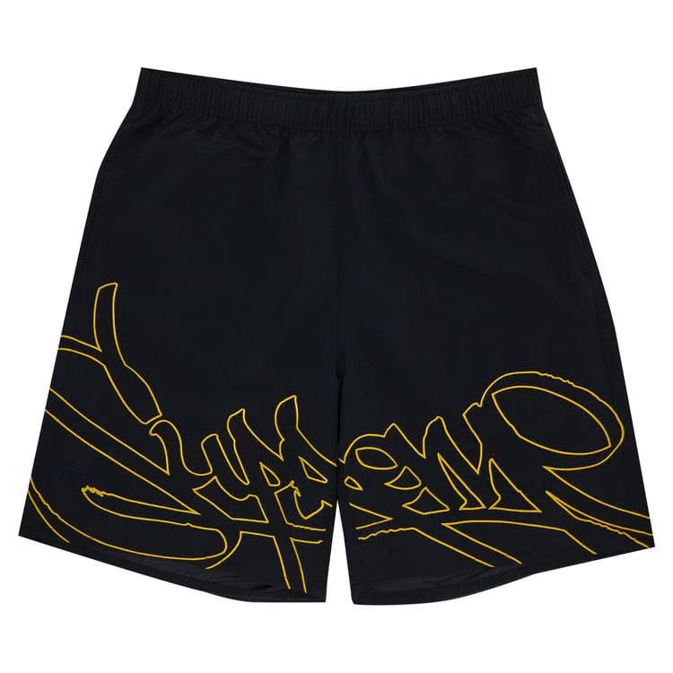 Supreme Tag Water Shorts Black