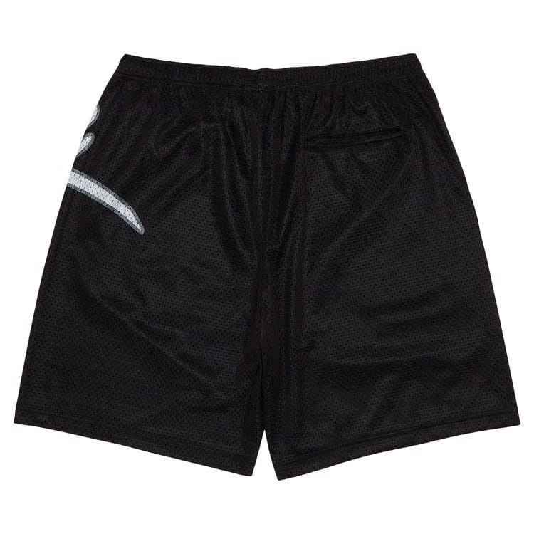 Supreme Big Script Mesh Shorts Black