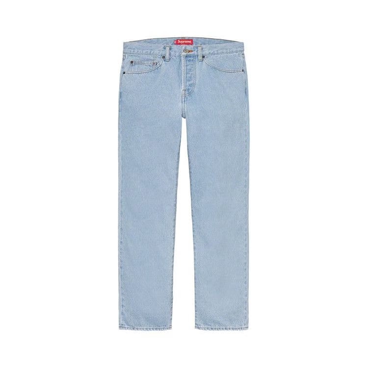 Supreme Stone Washed Slim Jean Stone Washed Indigo