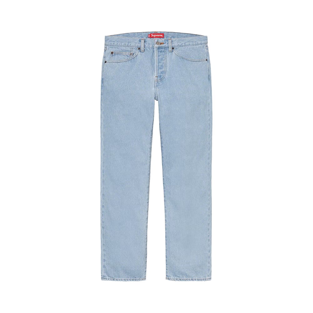 Supreme Stone Washed Slim Jean Stone Washed Indigo