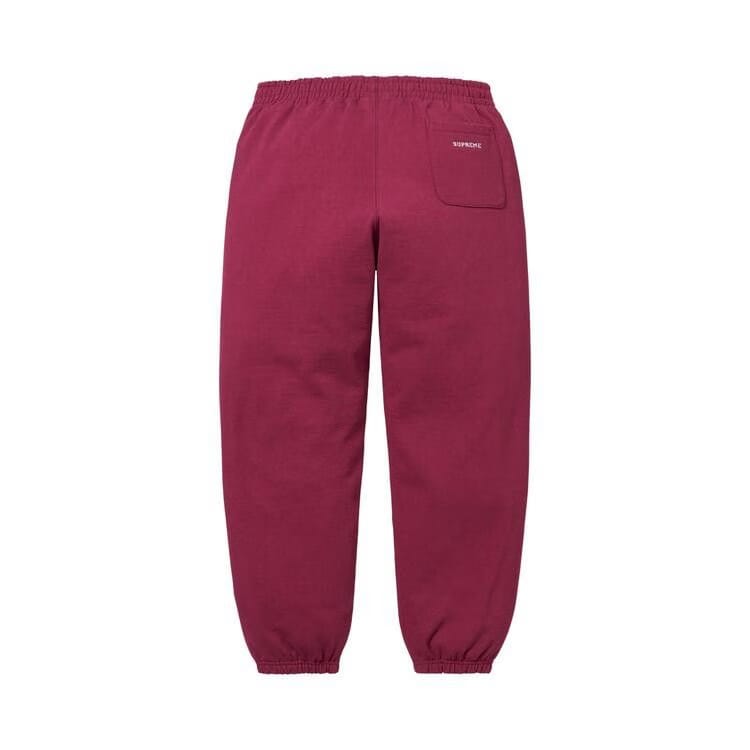 Supreme S Logo Sweatpant Raspberry