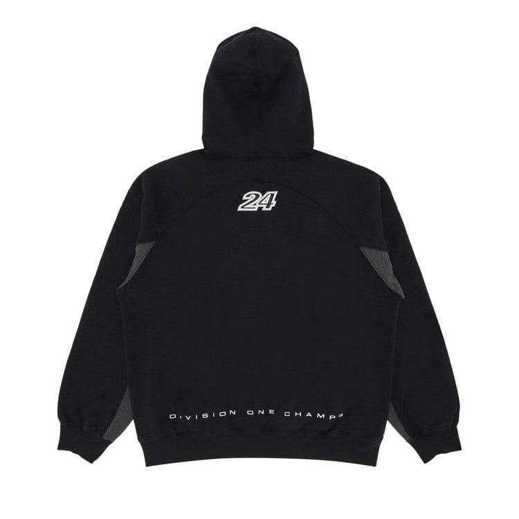 Supreme Division Hoodie Black