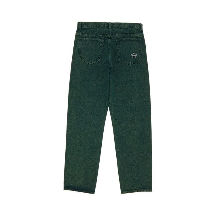 Supreme Regular Jean Overdyed Green