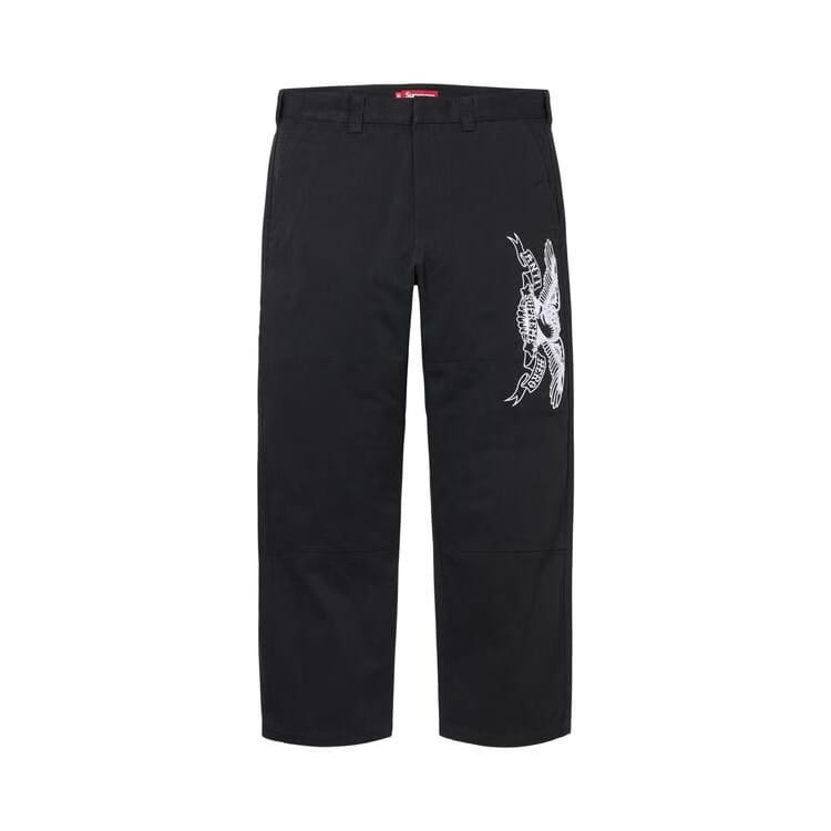 Supreme x Antihero Work Pant Black