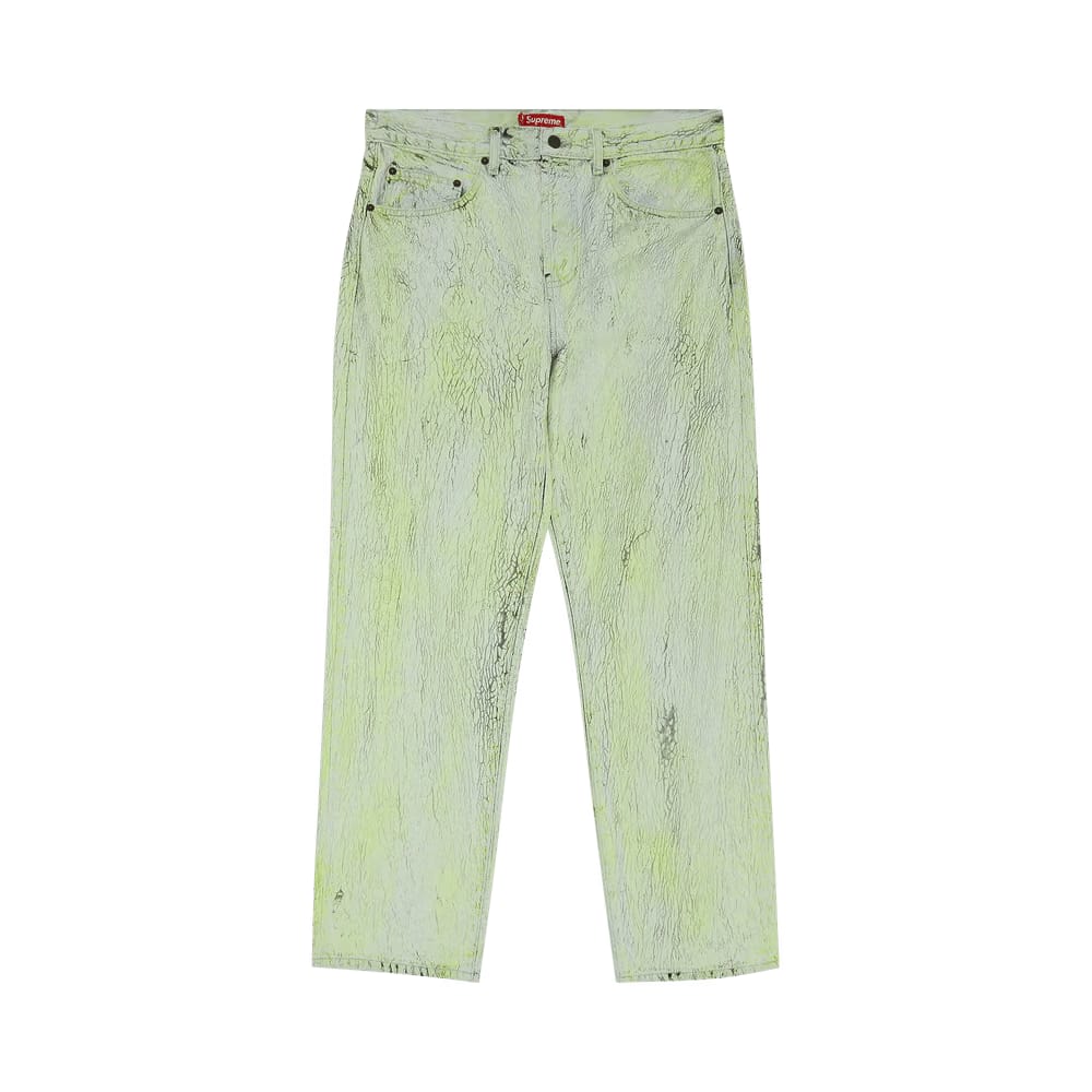 Supreme Crackle Regular Jean Multicolor
