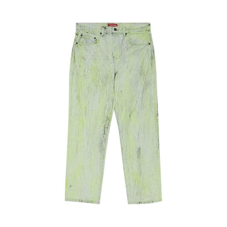 Supreme Crackle Regular Jean Multicolor