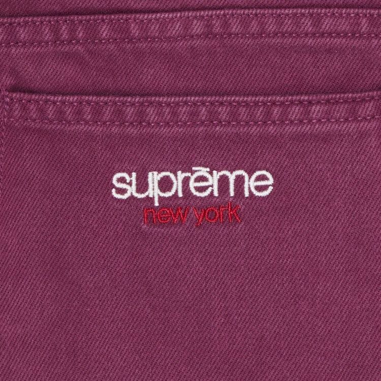 Supreme Baggy Jean Plum
