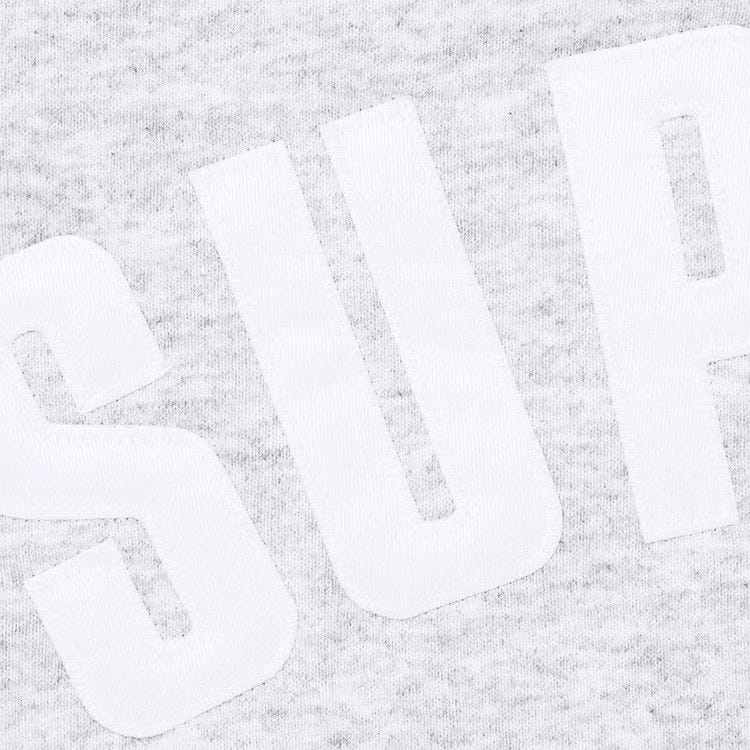 Supreme Arc Thermal Lined Zip Up Hoodie Ash Grey
