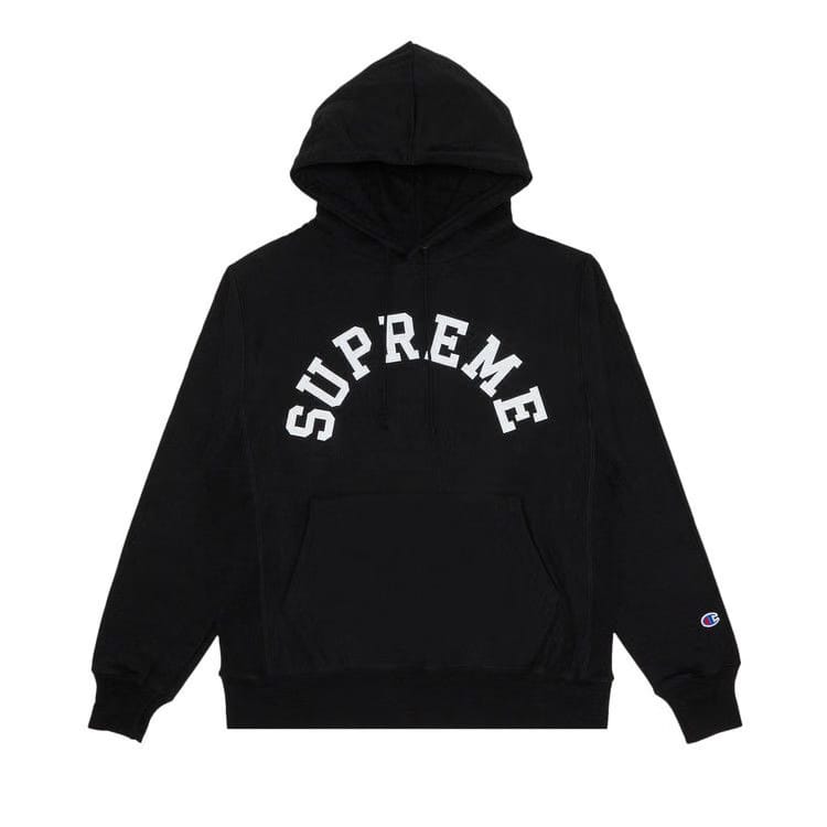 Supreme Champion Hoodie Black