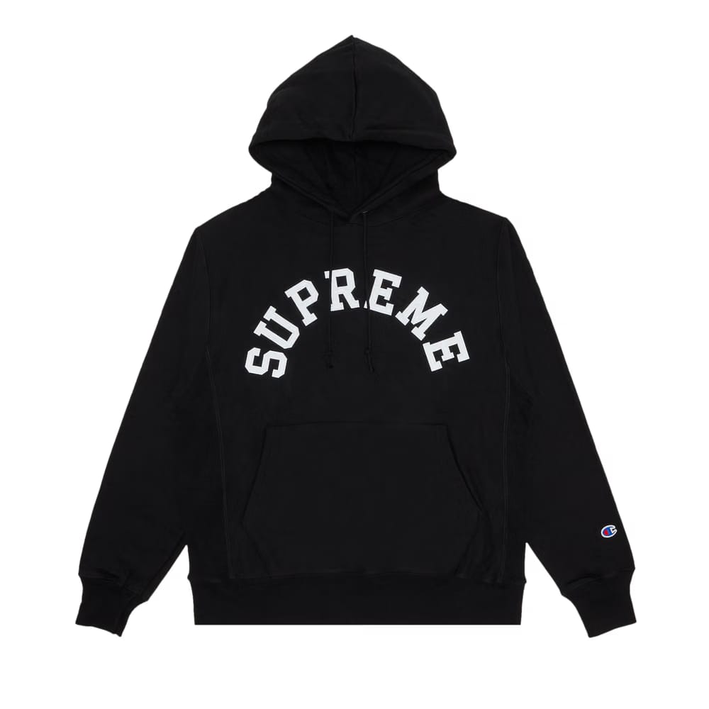 Supreme Champion Hoodie Black