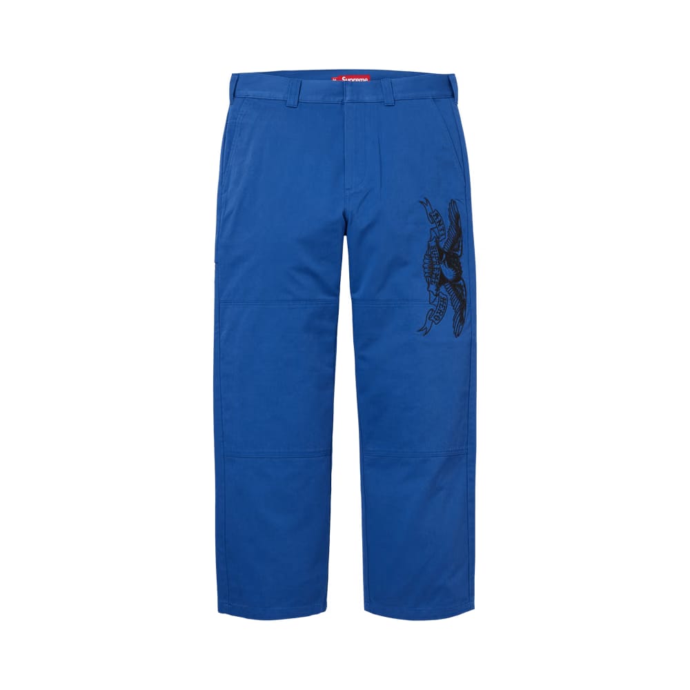 Supreme x Antihero Work Pant Royal