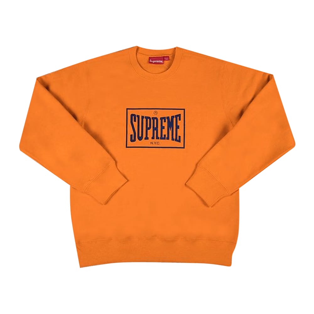 Supreme Warm Up Crewneck Orange