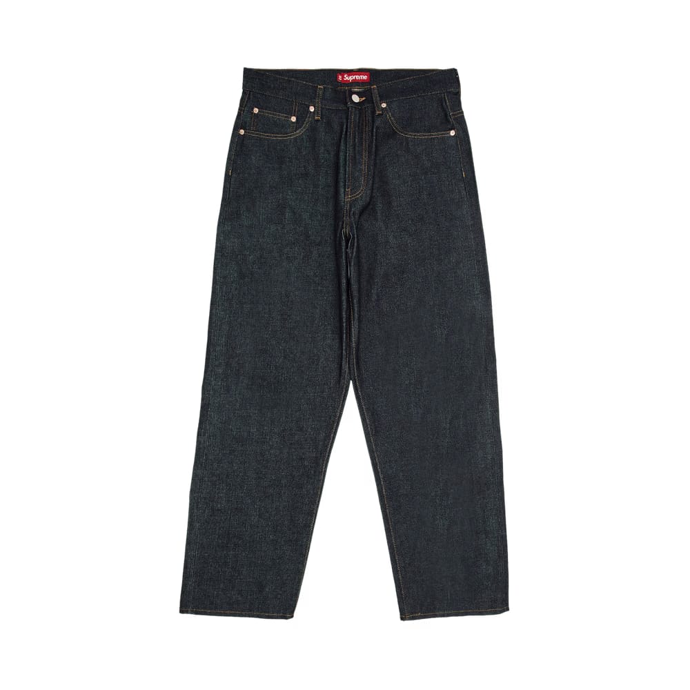 Supreme Rigid Baggy Selvedge Jean Indigo