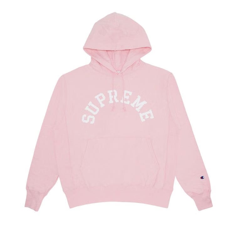 Supreme Champion Hoodie Pink